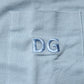 Dolce & Gabbana Blue Cotton Button Down Casual Men Polo Shirt