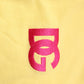 Dolce & Gabbana Yellow Cotton Logo Collared Polo T-shirt