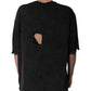 Dolce & Gabbana Black Graphic Print Cotton Crew Neck T-shirt