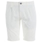 Yes Zee White Cotton Short