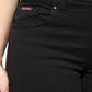 Dolce & Gabbana Black Cotton Mid Waisted Skinny Denim Jeans