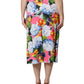 Dolce & Gabbana Multicolor Floral High Waist Midi Skirt
