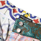 Dolce & Gabbana Multicolor Cotton Patchwork Hot Pants Shorts