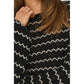 Black Cotton Sweater