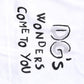 Dolce & Gabbana White Short-Sleeved Printed Jersey T-shirt