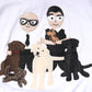 Dolce & Gabbana White Cotton #DGFAMILY Embroidery T-shirt