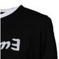 Dolce & Gabbana Black Printed Round Neck Top Cotton T-shirt