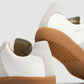 Low Leather And Suede Sneakers