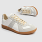 Low Leather And Suede Sneakers