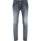 Gray Cotton Jeans & Pant