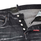 Black Cotton Jeans & Pant