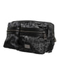 Black Gray Leopard DG Logo Belt Waist Fanny Pack Bag