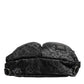 Black Gray Leopard DG Logo Belt Waist Fanny Pack Bag
