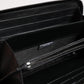 Black Blue Exotic Leather Embossed Continental Wallet
