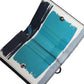 Multicolor Leather DG Logo Bifold Card Holder Wallet