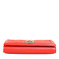 Dolce & Gabbana Red Leather Quilted Devotion Crossbody Phone Cover Bag