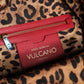 Dolce & Gabbana Red #DGFAMILY VULCANO Embellishment Backpack Bag