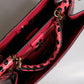 Dolce & Gabbana Pink Exotic Leather Top Handle Tote Crossbody Bag
