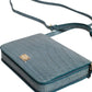 Dolce & Gabbana Green Exotic Leather DG Plaque Crossbody Mini Bag