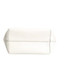 Dolce & Gabbana White Leather #DG BEATRICE Top Handle Tote Bag
