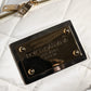 White Quilted Logo Plaque Belt Waist Fanny Pack Bag