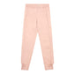 Pantaloni eleganti in poliestere rosa per donna