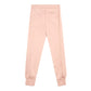Pantaloni eleganti in poliestere rosa per donna