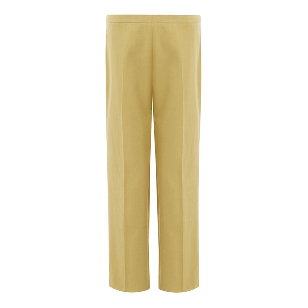 Pantaloni in cotone Golden Elegance