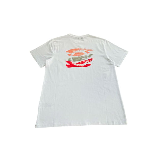 Trussardi Beachwear White Cotton Men's T-Shirt