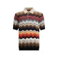 ZigZag Pattern Polo Shirt