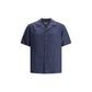 Bowling Shirt with shiny ZigZag pattern
