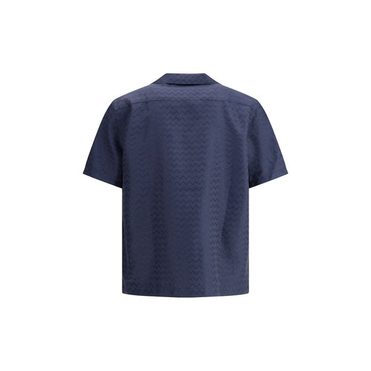 Bowling Shirt with shiny ZigZag pattern