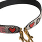 Dolce & Gabbana Multicolor DG AMORE Patch Bag Shoulder Strap