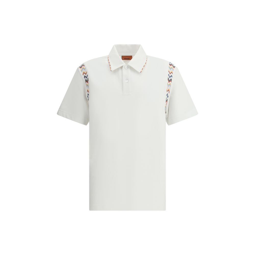 Polo Shirt with ZigZag details