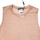 Dolce & Gabbana Beige Nylon Logo Monogram Sleeveless Tank Top