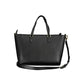 Mario Valentino Black Polyurethane Women Handbag