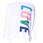 Love Moschino White Graphic Print Cotton Long Sleeves T-shirt