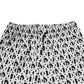 Dolce & Gabbana Black White DG Print Cotton Pajama Set Sleepwear