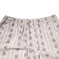 Dolce & Gabbana Beige Floral Print Cotton Men Pajama Set Sleepwear