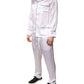 Dolce & Gabbana White Satin Silk Men Pajama Set Sleepwear