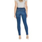 Liu Jo Blue Cotton Skinny Jean