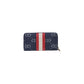 Blue Polyester Wallet