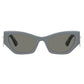 Blue Injected Sunglasses