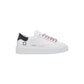 D.A.T.E Beige Leather Sneaker