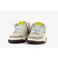 D.A.T.E Beige Leather Sneaker