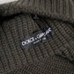 Dolce & Gabbana Dark Gray Cashmere Knit Winter Beanie Hat