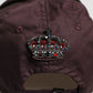 Dolce & Gabbana Brown Cotton DG Crown 6 Panels Baseball Cap