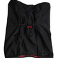 Dolce & Gabbana Black Nylon Knitted Neck Warmer Balaclava Scarf