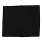 Dolce & Gabbana Black White Logo Print Knitted Neck Warmer Scarf