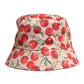Dolce & Gabbana Beige Cotton Printed Wide Brim Bucket Hat